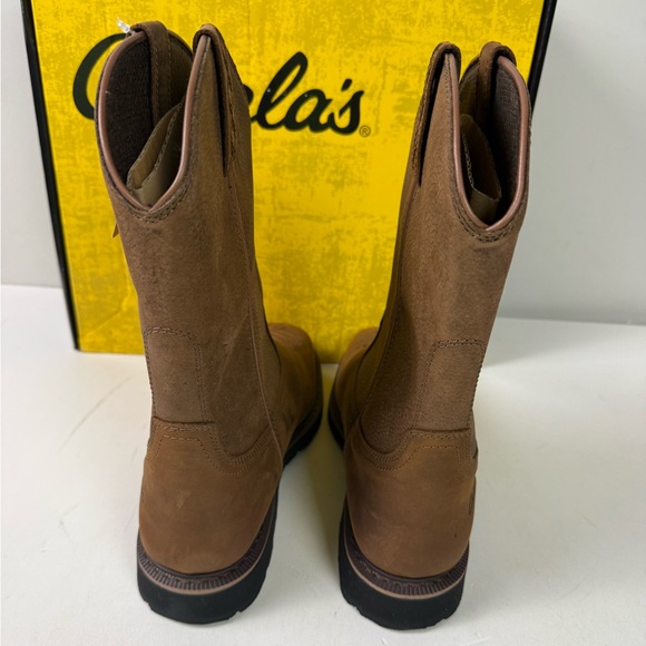 Cabela’s Pinedale Square Toe Leather Boots NIB New Men’s 13 - Picture 6 of 11